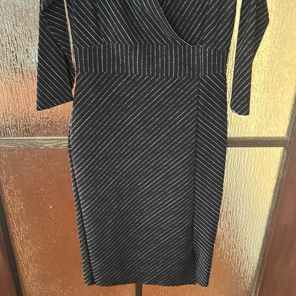 Chiara Boni La Petite Robe Pinstripe Iza Sheath Italian size 50 or US 14 - Picture 8 of 13